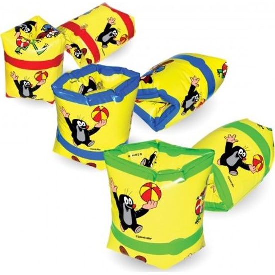Rukávky Krtek - rolovací nafukovací - mix 3 barvy