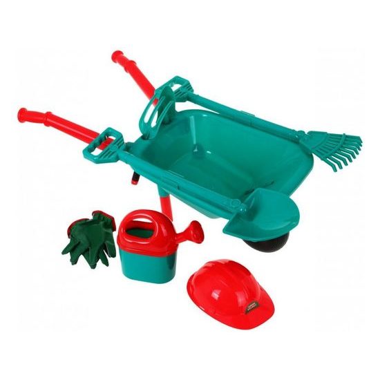 Majlo Toys sestava Malý zahradník s kolečky 18 součástí