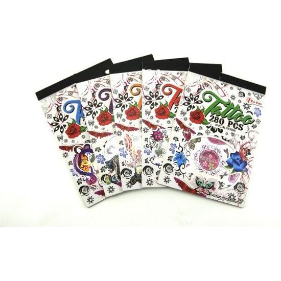 Tetování barevné 280ks v bloku