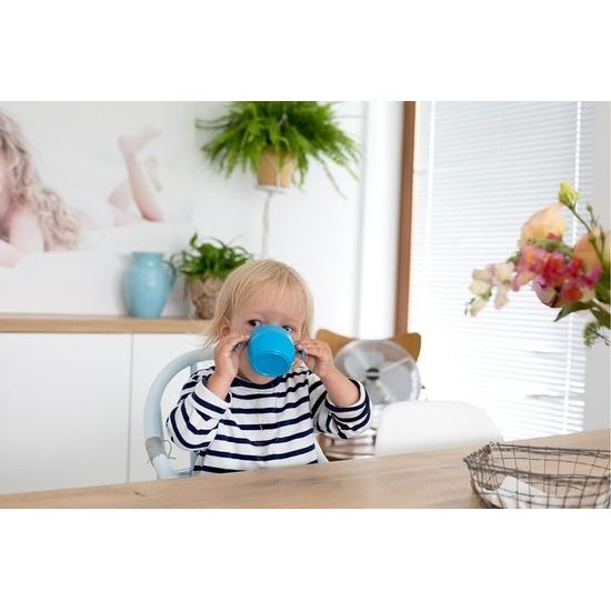 Dětský anatomický hrníček Doidy cup azurová