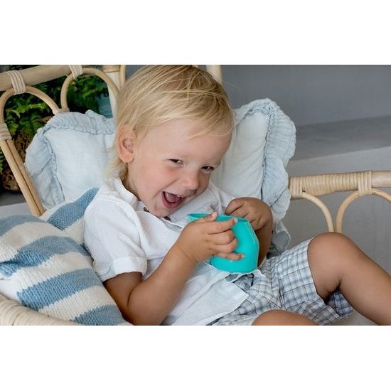 Dětský anatomický hrníček Doidy cup hasičská červená