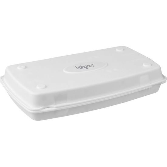 BabyOno Stojan na odkapávání lahví bílý