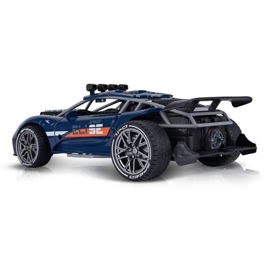 Závodní kovové auto na dálkové ovládání Fast Spirit 1:16