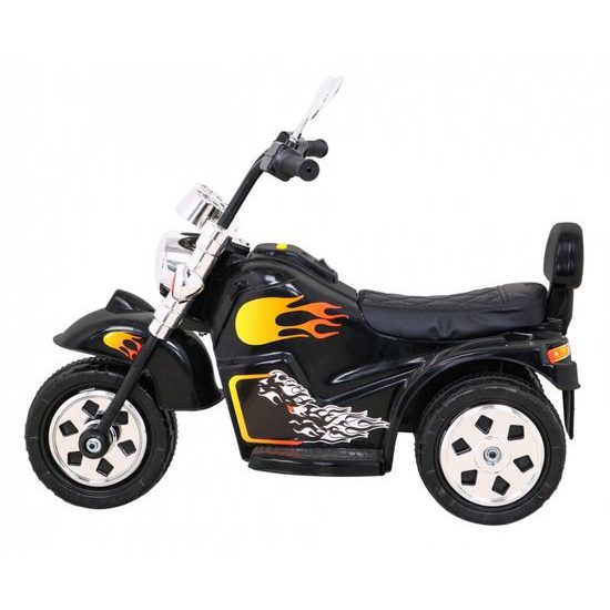 Dětská elektrická tříkolka Hot Chopper černá