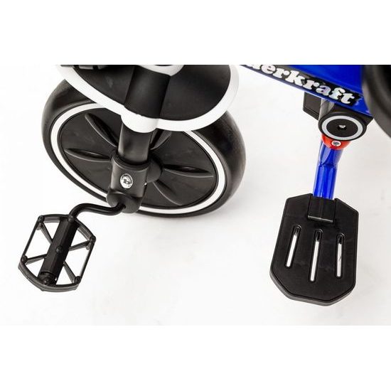 Ecotoys dětská tříkolka s otočným sedadlem X360 tmavě modrá