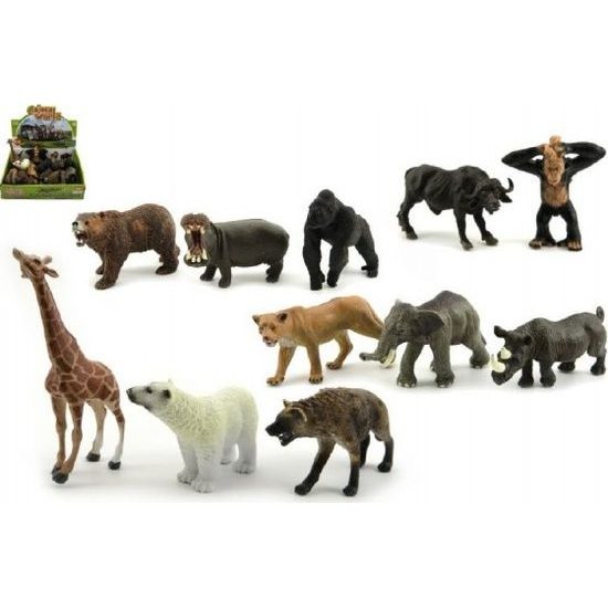 Zvířátka safari ZOO - mix druhů