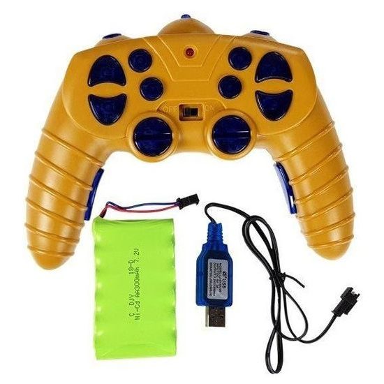 Pásový XXL jeřáb na dálkové ovládání s radlicí Cheetah 678