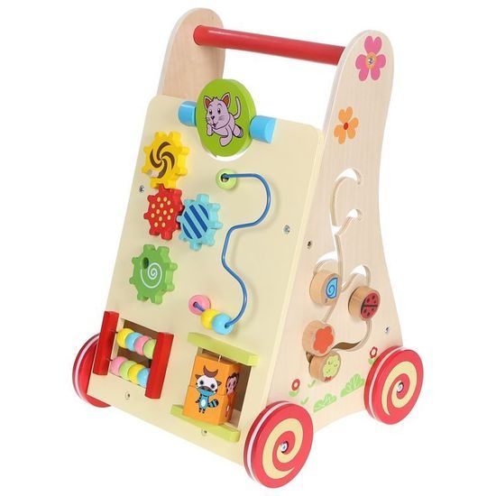 Ecotoys dětské dřevěné chodítko