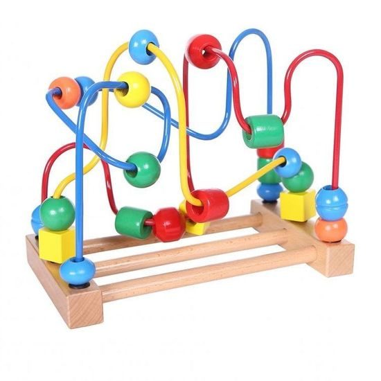 Ecotoys dřevěný edukační labyrint Mula