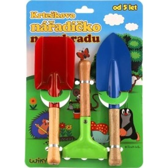 Zahradní Nářadí - Krtek 3 ks