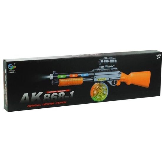 Dětský svítící samopal