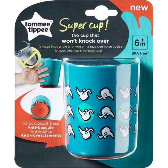 Tommee Tippee Stabilní hrnek Super Cup 190 ml 6m+ pejsek