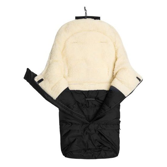 Zimní fusak vlněný Combi Polar 3v1 černá