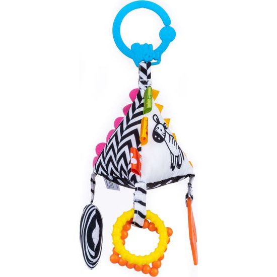 Bali Bazoo Závěsná senzorická pyramida, Zebra