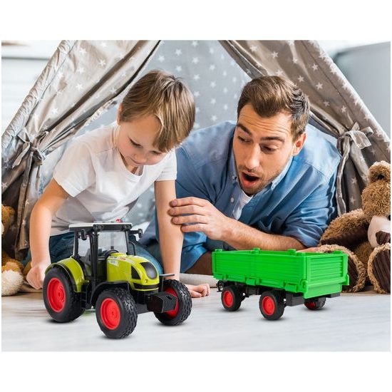 Dětský interaktivní traktor na setrvačník Farm Land