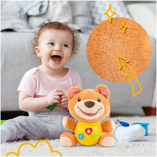 Interaktivní plyšový medvídek na baterie Magic Bear