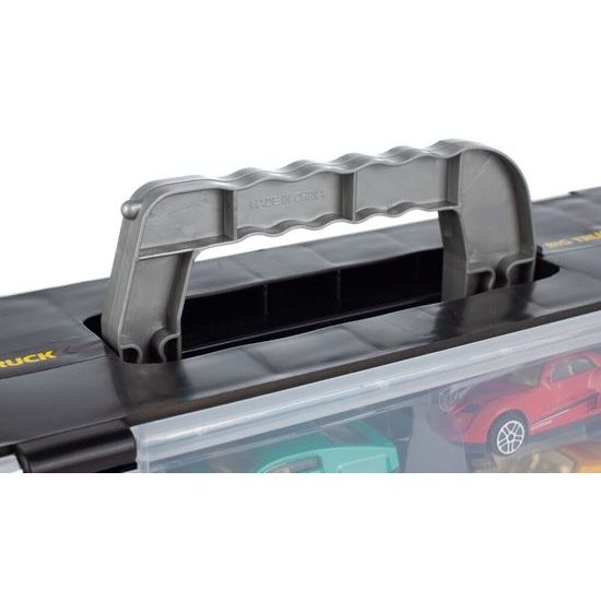 Nákladní auto se 6 autíčky, skluzavkou a podložkou Race Truck
