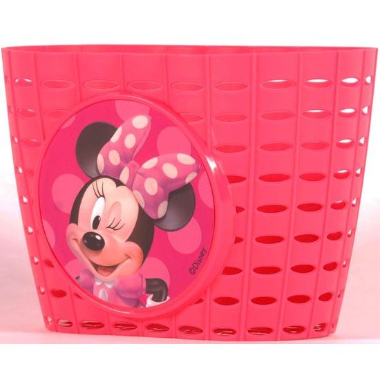 Volare plastový košík na dětské kolo Minnie Mouse