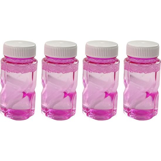 Pistol pro výrobu bublin- růžová se stojanem