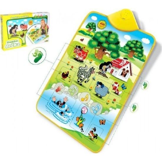 Elektronická hrací podložka - Krtek a zvířátka