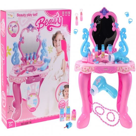 Dětský toaletní stoleček s příslušenstvím Beauty Dresser