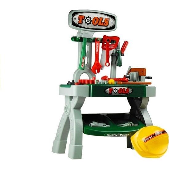 Dětský pracovní stůl do dílny s nářadím