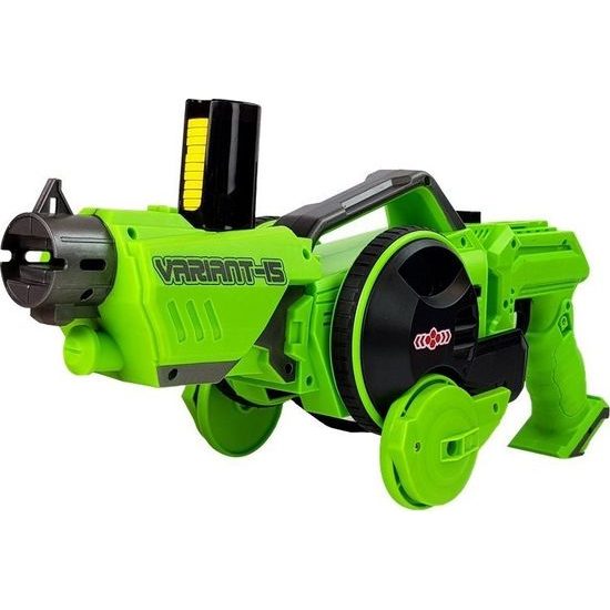 Auto na dálkové ovládání a pistole 2v1 zelené