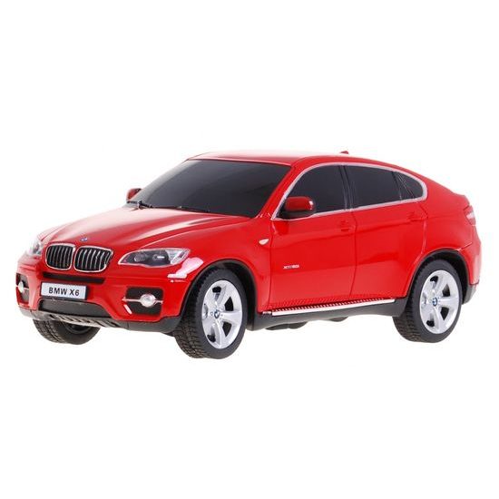 Rastar auto na dálkové ovládání BMW X6 1:24 červené