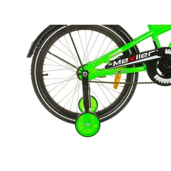 Mexller dětské kolo BMX 20" černozelený lesk
