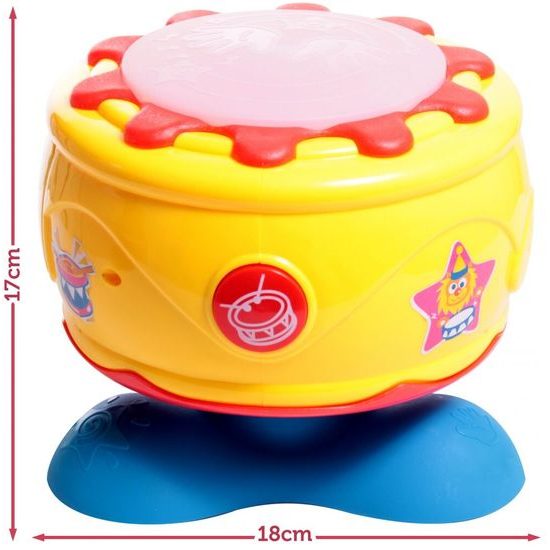 Interaktivní bubínek se zvuky a světly Drum King