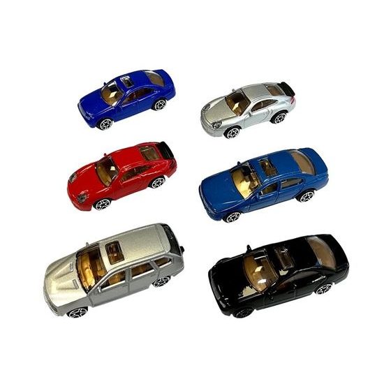 Parkovací garáž Parking Lot se 6 autíčky a hrací podložkou