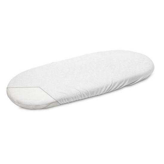 Prostěradlo do kočárku Froté bílé