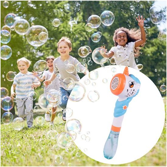 Dětský bublifuk na baterie Unicorn Bubble