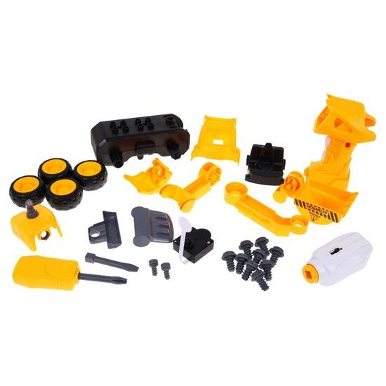 Dětský šroubovací bagr na baterie City Build