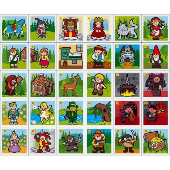 Pexeso papírové - Moje první pohádky - společenská hra