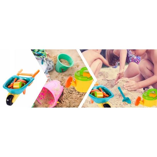 Dětské kolečko s hračkami na pískoviště Sand Wheel