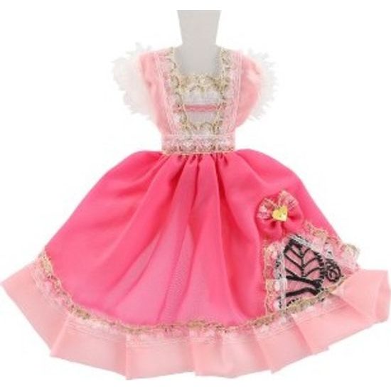 Šaty krátké na panenky - mix barev