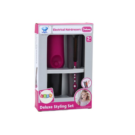 Dětská žehlička na vlasy ve stojanu