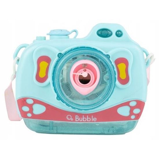 Bublifuk na baterie fotoaparát Bubble Cam modrý
