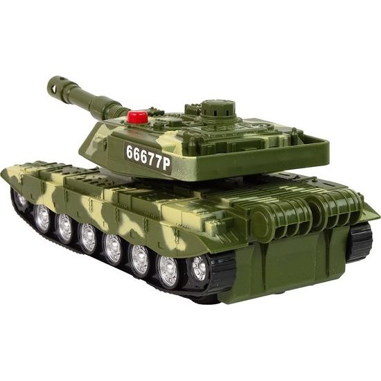 Tank se světlem a zvukem TryMe Tank