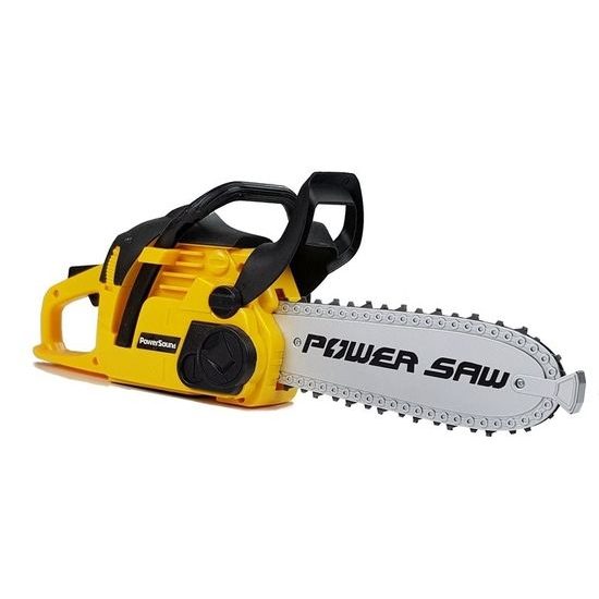 Dětská motorová pila Chain Saw žlutá