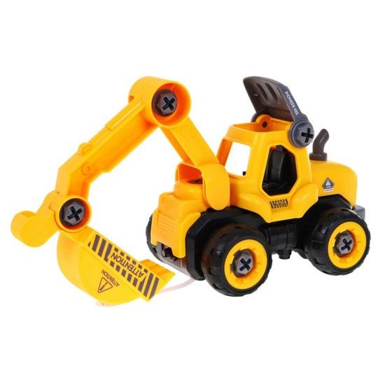 Dětský šroubovací bagr na baterie City Build