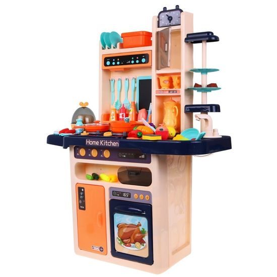 Doris dětská kuchyňka XXL se zvuky a tekoucí vodou-modrá