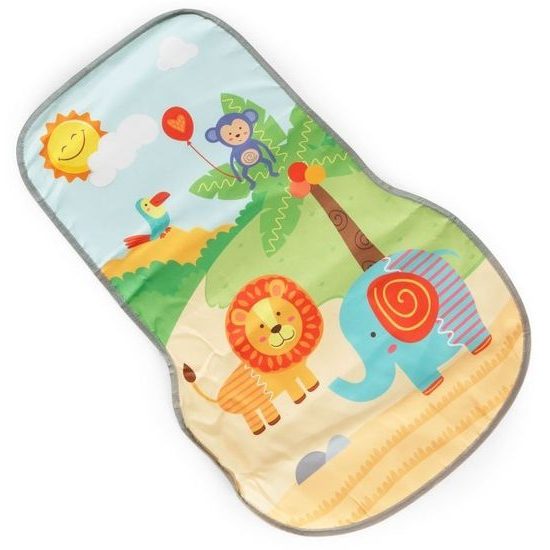 Haunger chodítko 2v1 s hrací dekou a piankem Rack Walker - modré