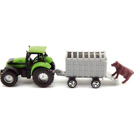 Traktor s přívěsem - mix 6 druhů