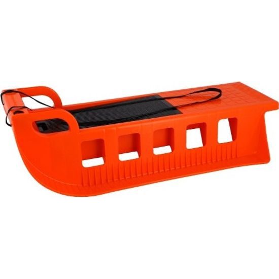 Sáně Kamzík s popruhem oranžové