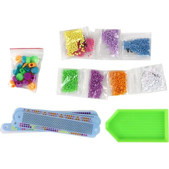 Sada na výrobu diamantových náramků pro děti