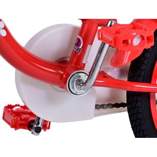 Dětské kolo Volare Lovely červeno-bílé 16"