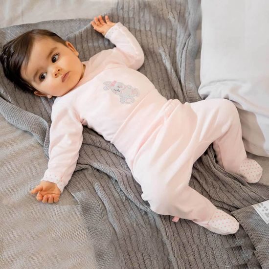 EEVI Polodupačky Newborn modrá 62 (3-6m)