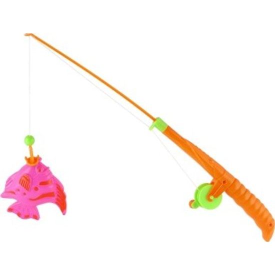 Magnetická Hra ryby/rybář 3ks+prut - mix barev